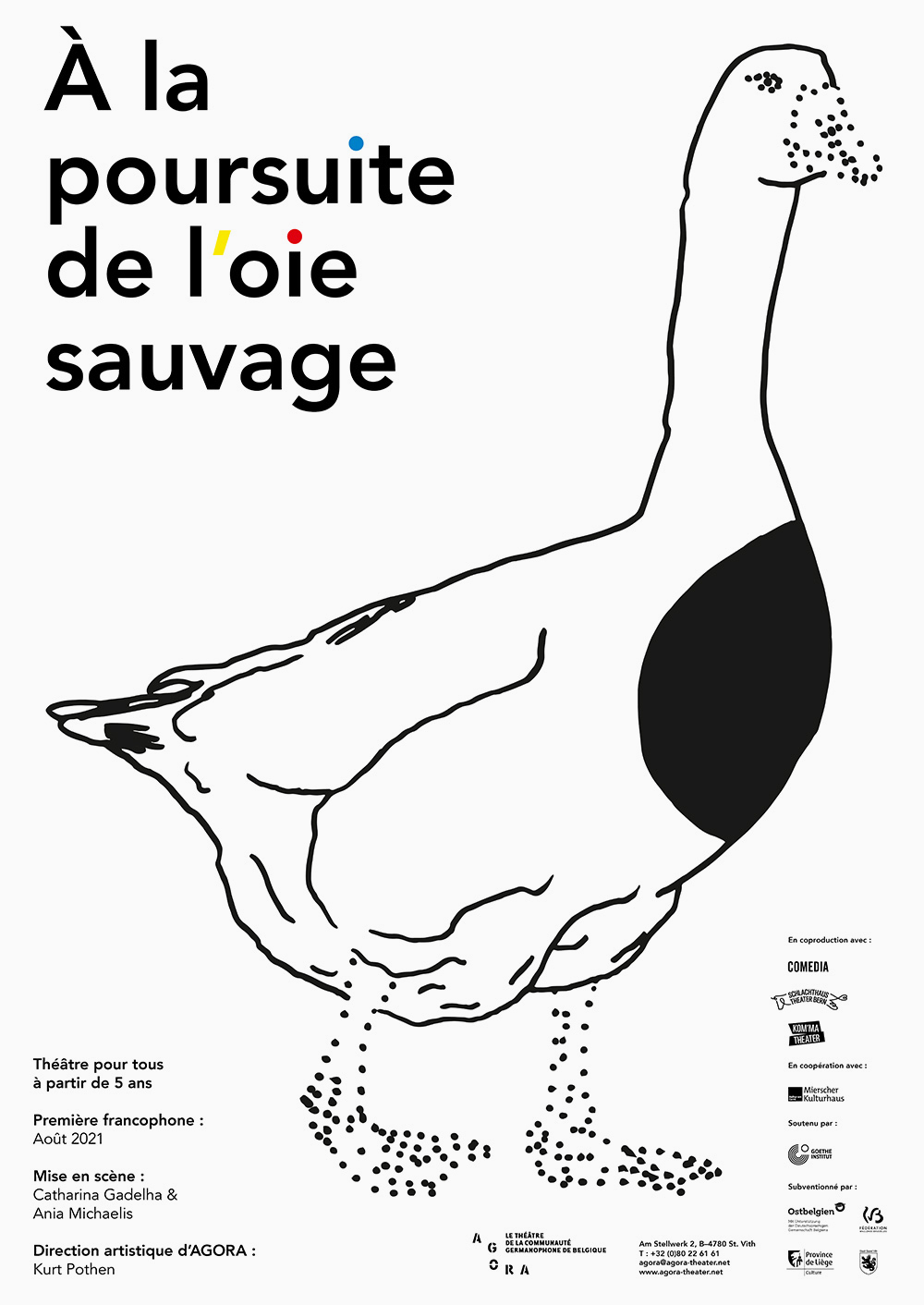 Plakat: À la poursuite de l’oie sauvage